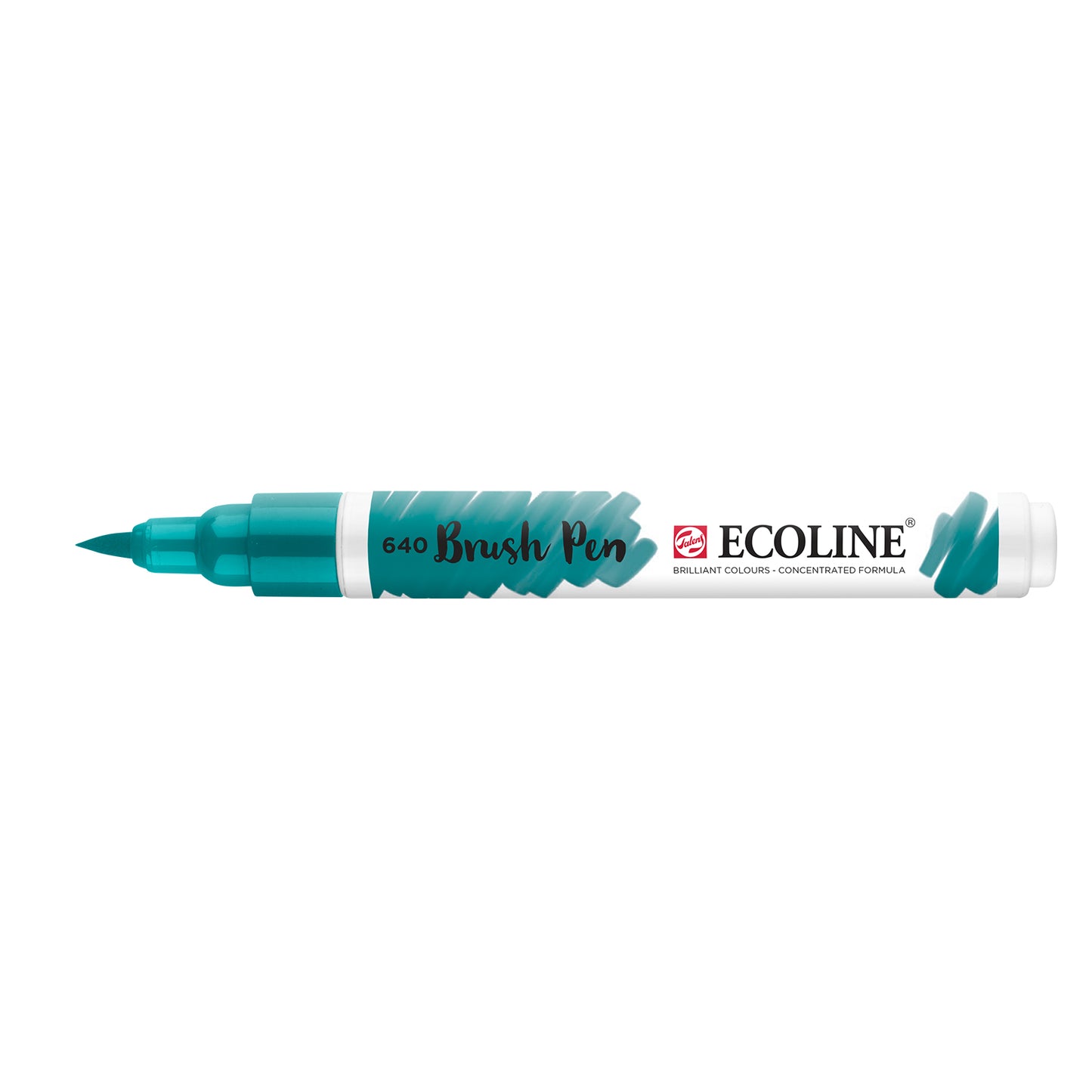 Ecoline • penna a pennello blu-verde 640