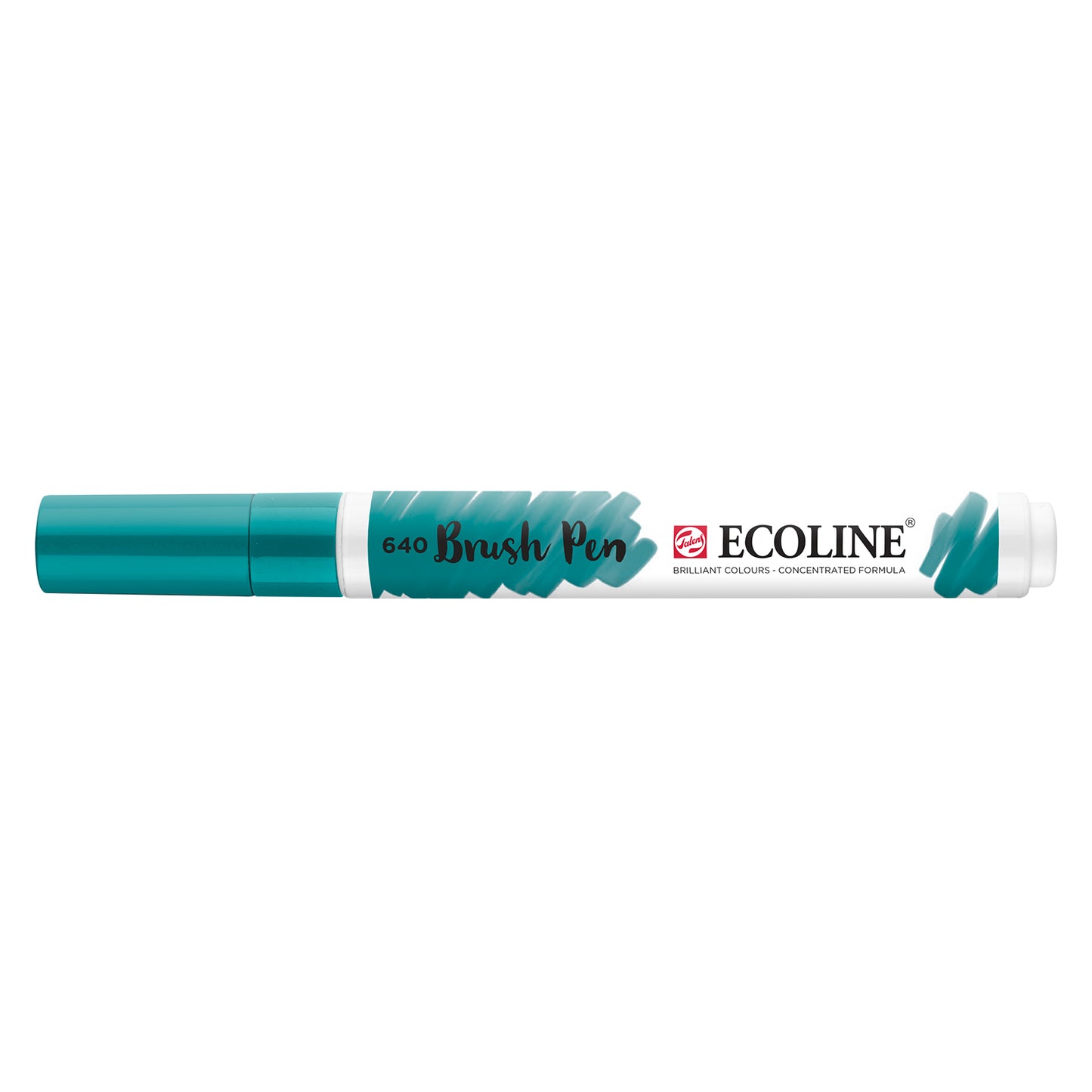 Ecoline • penna a pennello blu-verde 640