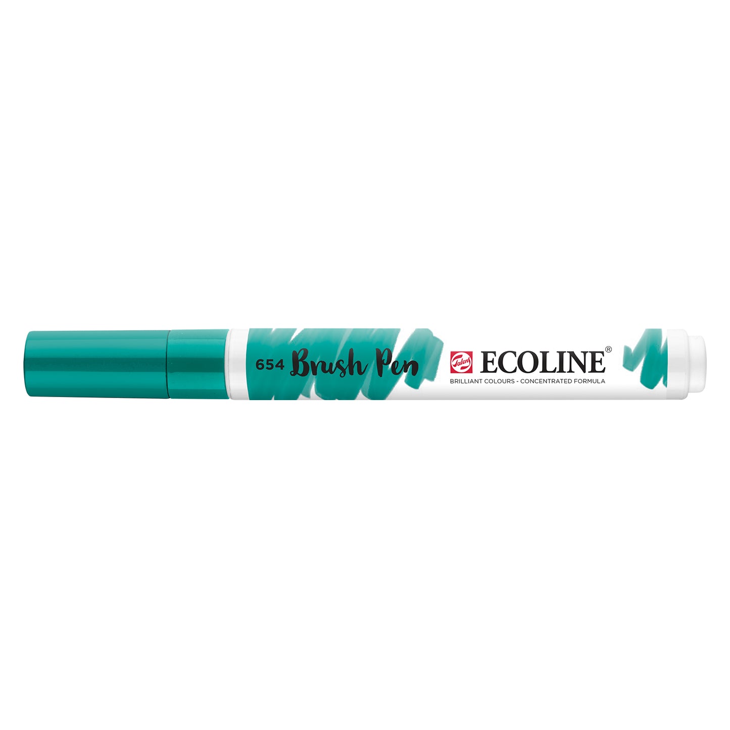 Ecoline • rotulador pincel verde pino 654