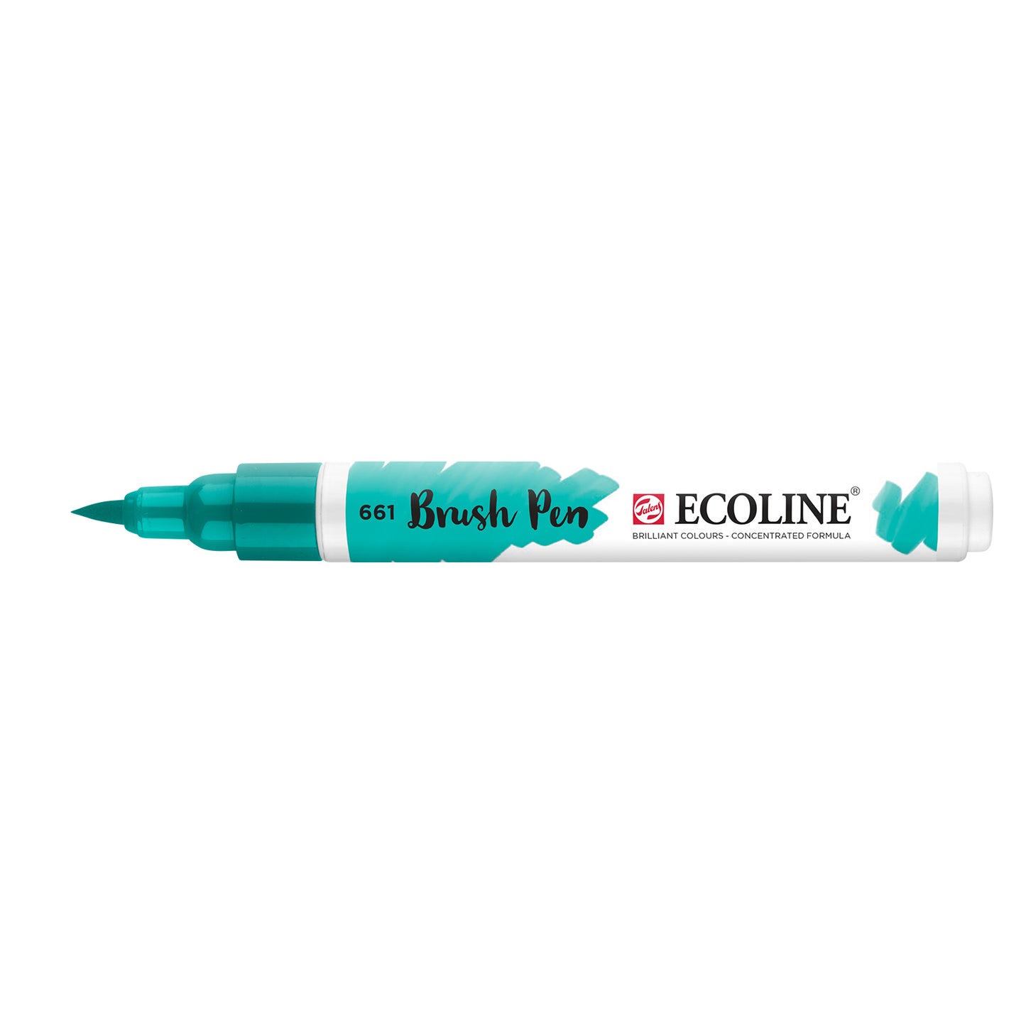 Ecoline • penna a pennello verde turchese 661