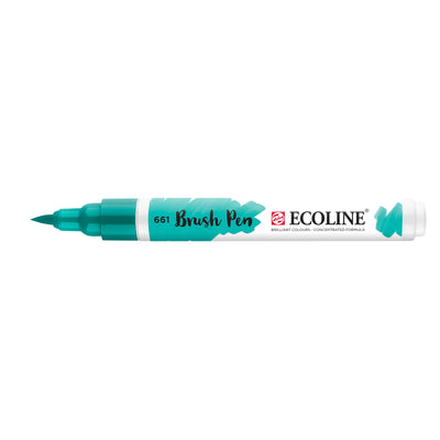 Ecoline • penna a pennello verde turchese 661