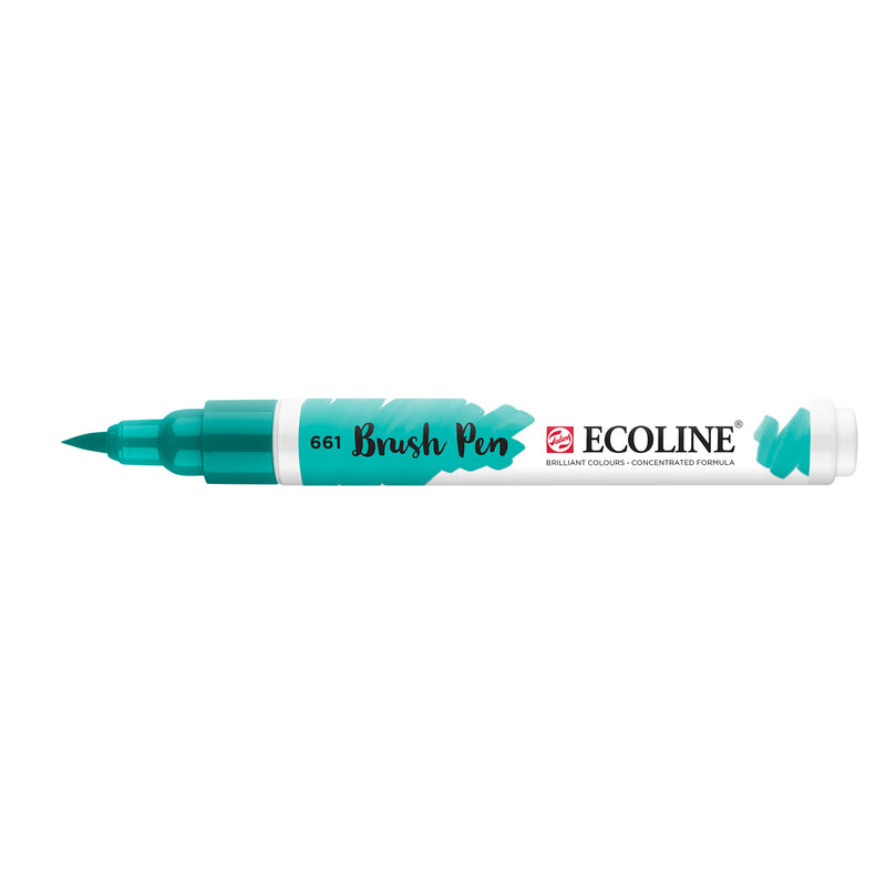 Ecoline • pincel verde turquesa 661