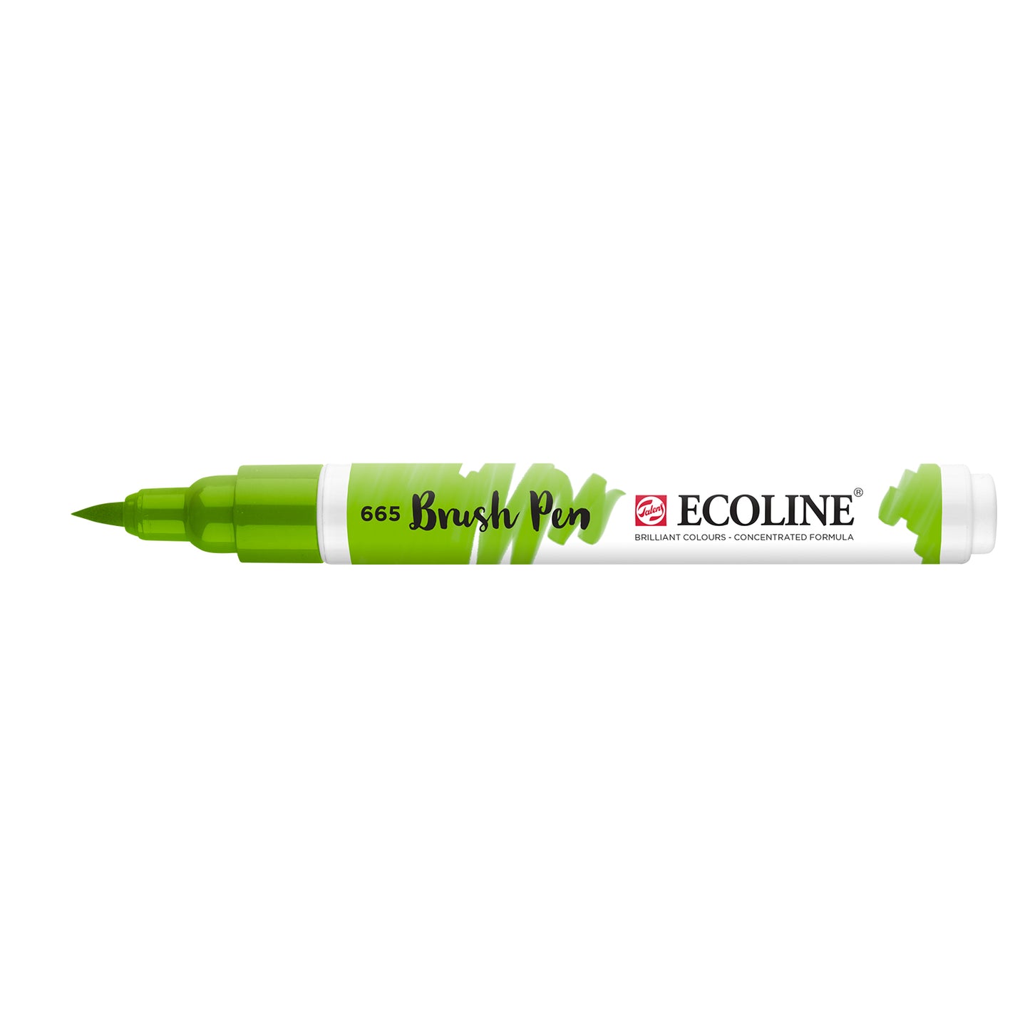 Ecoline • rotulador pincel verde primavera 665