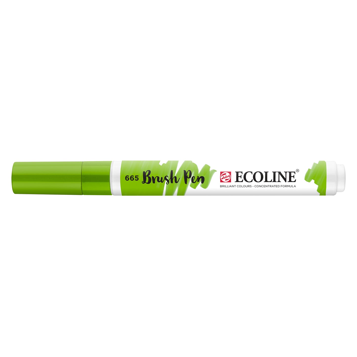 Ecoline • rotulador pincel verde primavera 665