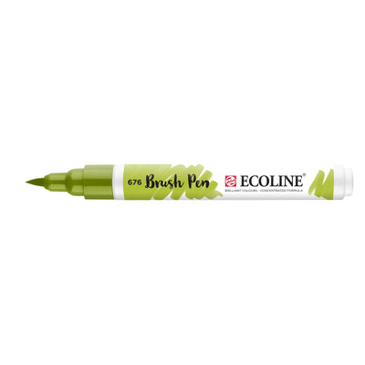 Ecoline • pincel verde hierba 676