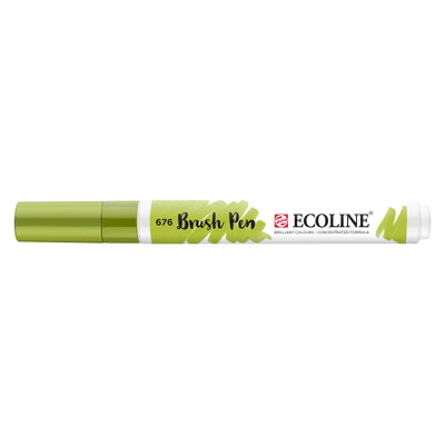 Ecoline • pincel verde hierba 676