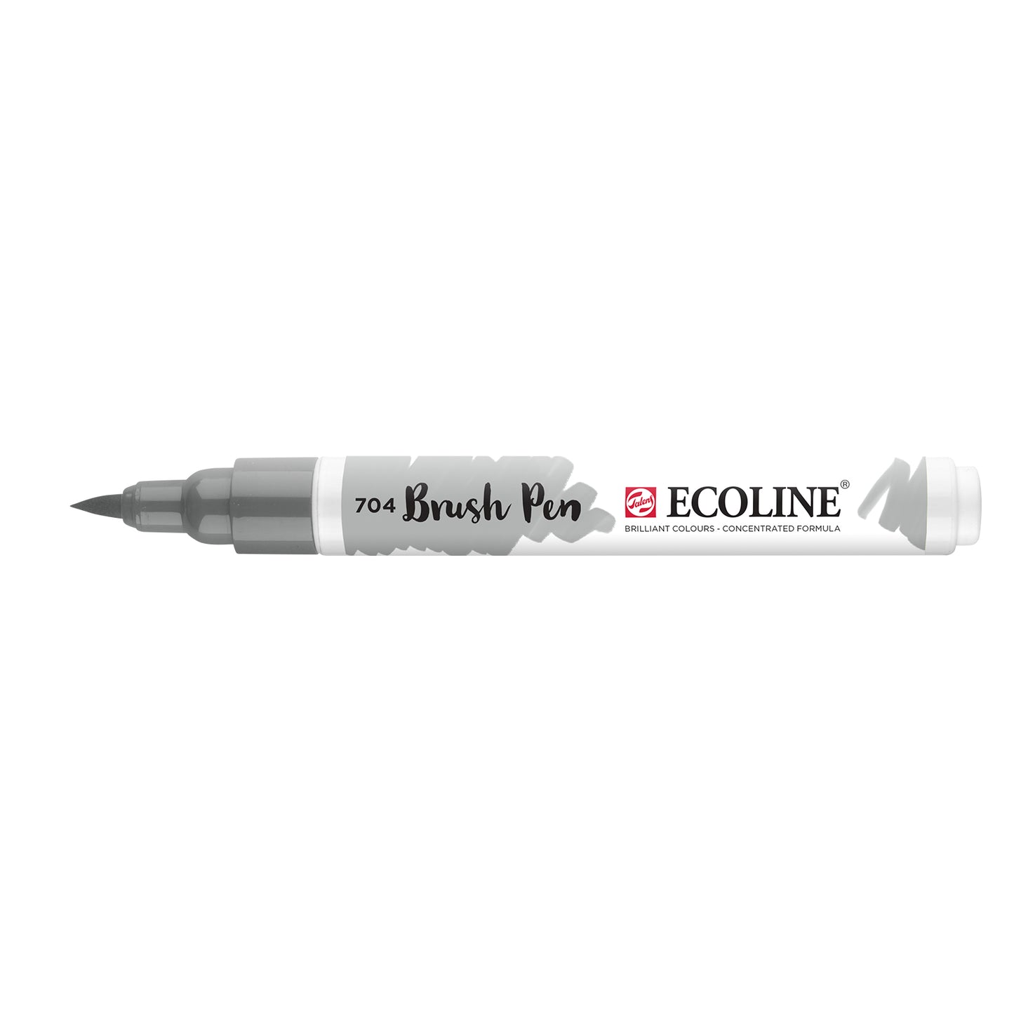 Ecoline • rotulador pincel gris 704