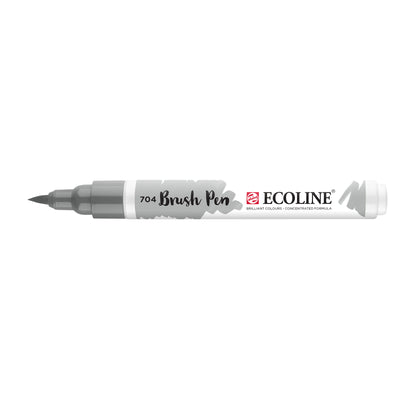 Ecoline • rotulador pincel gris 704
