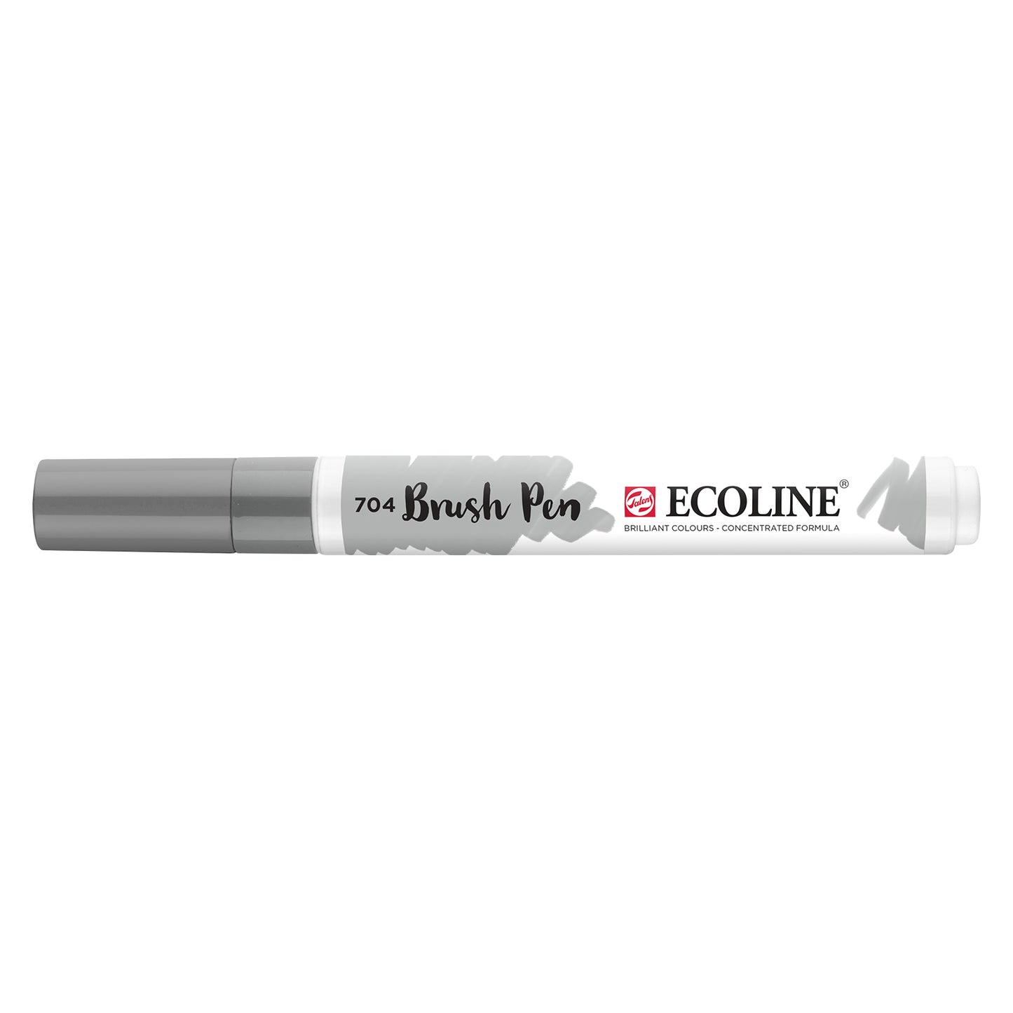 Ecoline • rotulador pincel gris 704