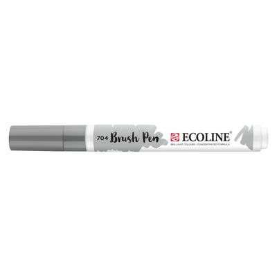 Ecoline • rotulador pincel gris 704
