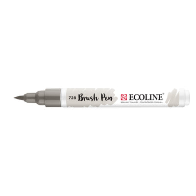 Ecoline • penna a pennello grigio caldo chiaro 728