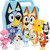 Bluey Go Suitcase con 8 figure di gioco