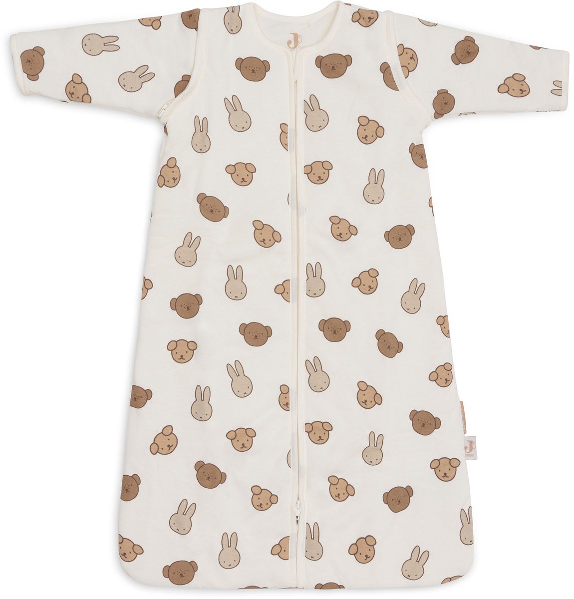 Saco de dormir para bebé Jollein con funda extraíble 70cm - miffy y sus amigos