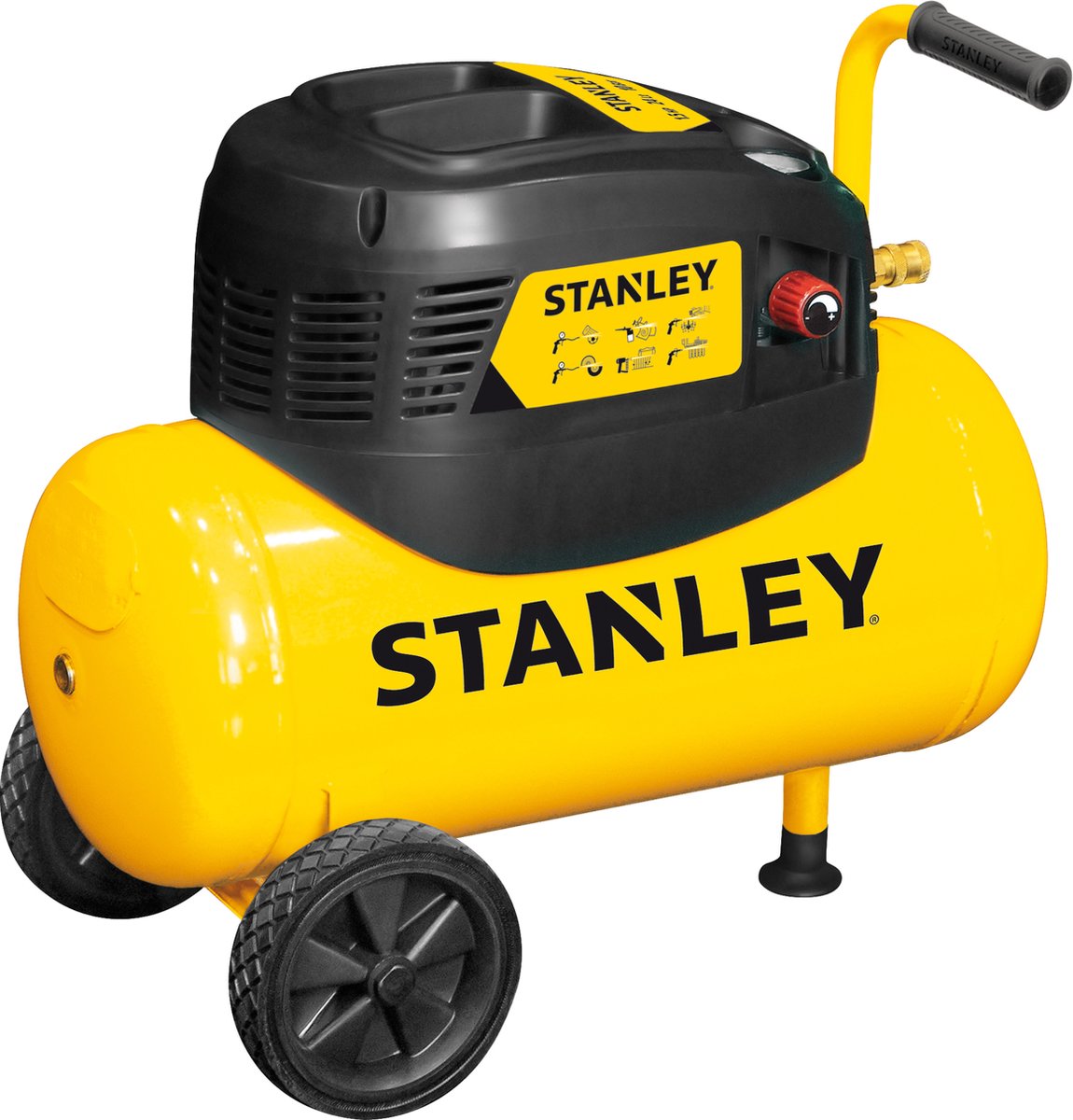 Compressore aria Stanley – d200 10 24 – 10 bar – senza olio