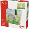 Goki Wooden Block Puzzle Farm