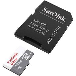 Tarjeta de Memoria Sandisk Ultra Lite MicroSDHC UHS-I con Adaptador SD 32 GB Clase 10
