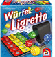 Schmidt ® - dice ligretto® - gioco d'azione con dadi - gioco a reazione rapida - da 8 anni - 2-4 giocatori