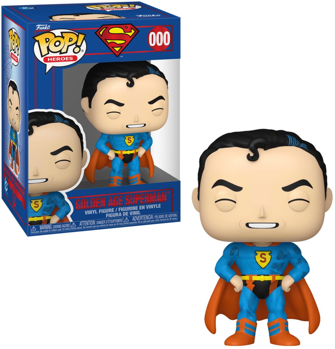 Funkopop! eroi: superman - superman dell'età dell'oro