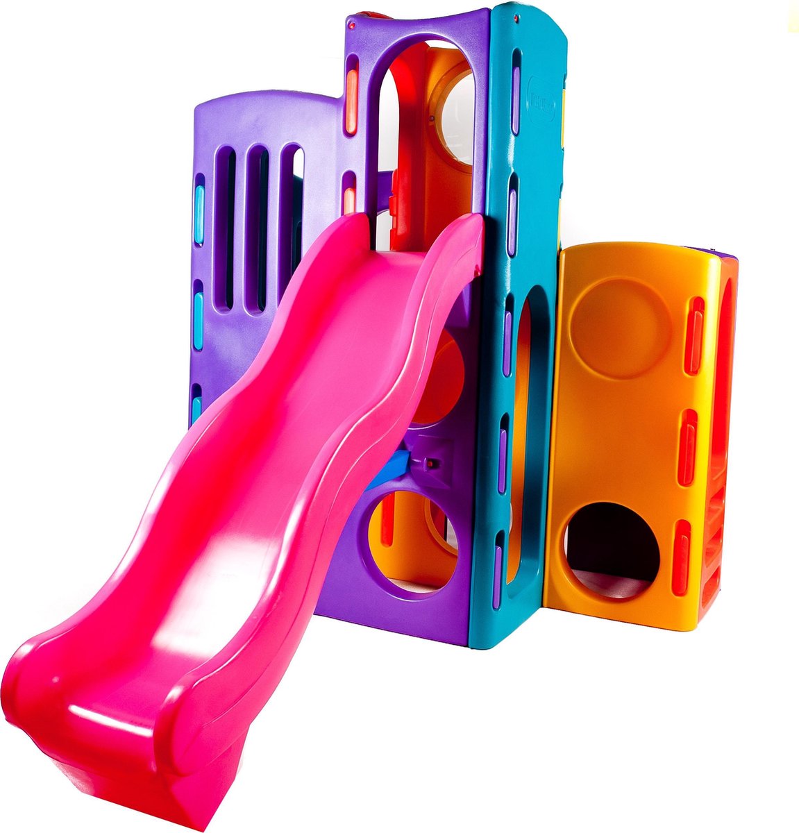 Parque infantil Little Tikes con 2 toboganes y túnel - equipamiento de juego
