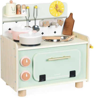 Janod - nonna brillante - piccola cucina giocattolo in legno