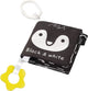 Babyono baby ono black white zacht buggyboekje 542