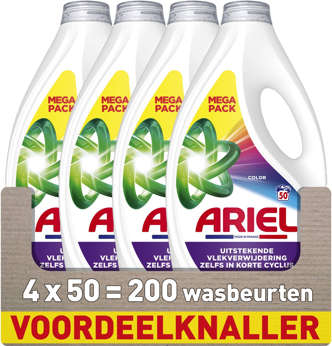 Ariel wasmiddel kleur - 4 x 50 wasbeurten