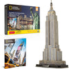 Fun cubico divertimento 3D puzzle National Geographic Empire State Building