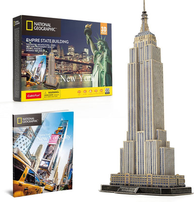Cúbico Fun 3D Puzzle National Geographic Empire State Building