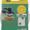 Dischi abrasivi adesivi Wolfcraft | perforato | k80 | ø125mm | 5 pezzi - 1152000