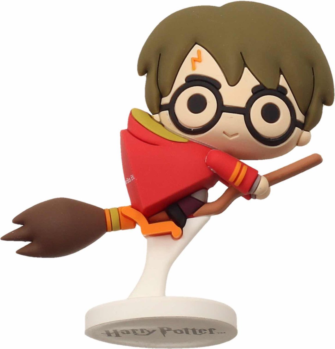 Mini figura in gomma del mantello rosso di Harry Potter