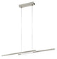 Eglo connect.z fraioli-z smart hanglamp - 105,5 cm - grijs wit - instelbaar rgb wit licht - dimbaar - zigbee