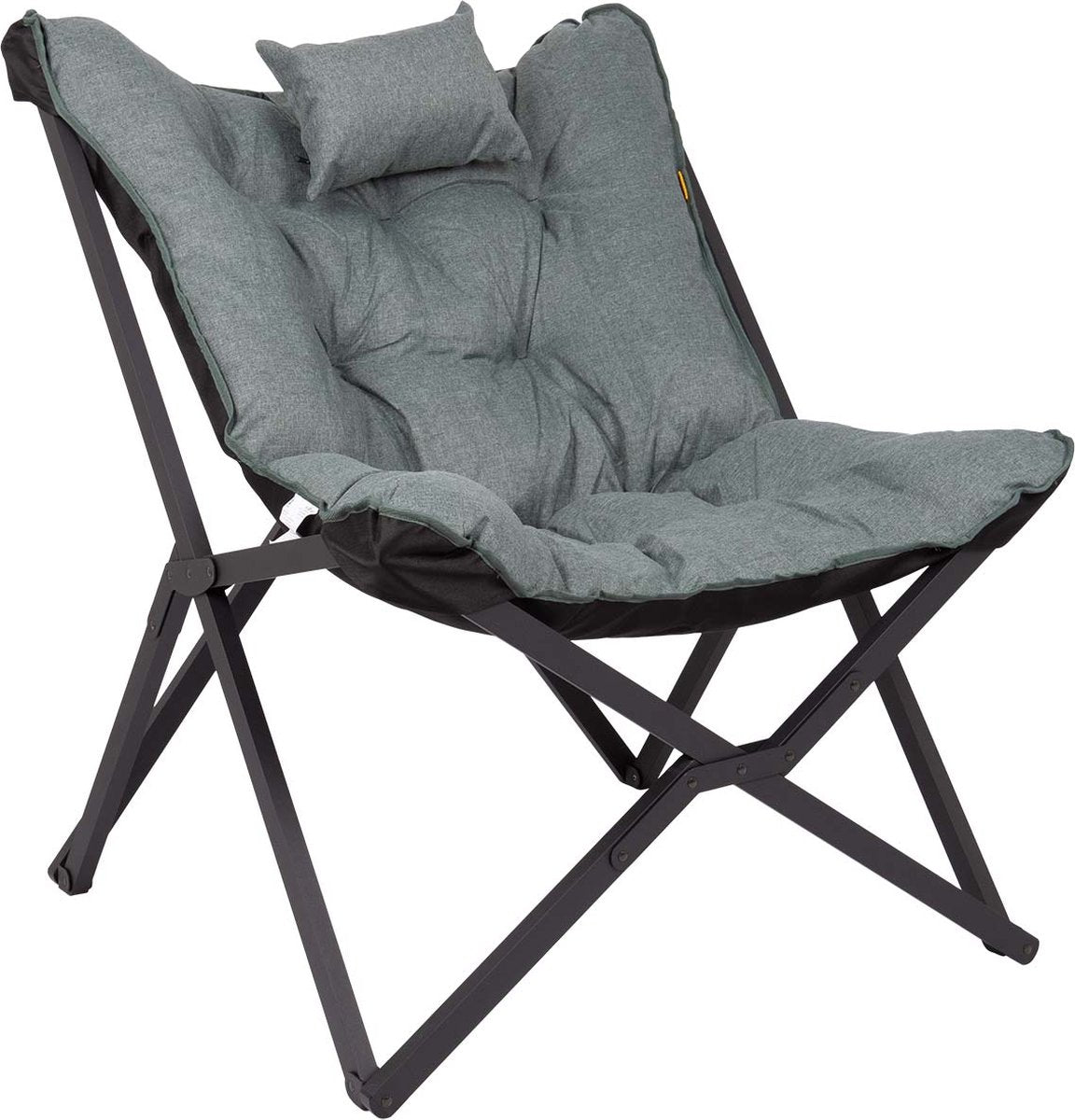 Bo-camp - industrial - relaxstoel - brandon - cationic - groen