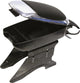 Bracciolo Carpoint universale - cromo nero - con portabicchieri - regolabile - aggiornamento comfort