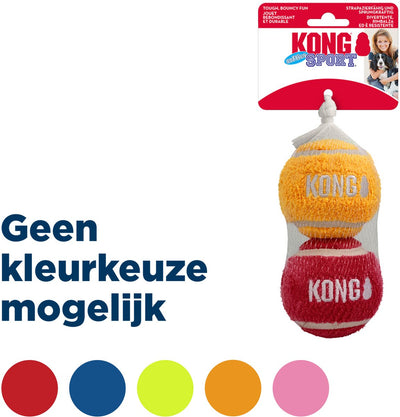 Palline Kong Sport Softies - giocattoli per cani - assortiti 2 pezzi grandi