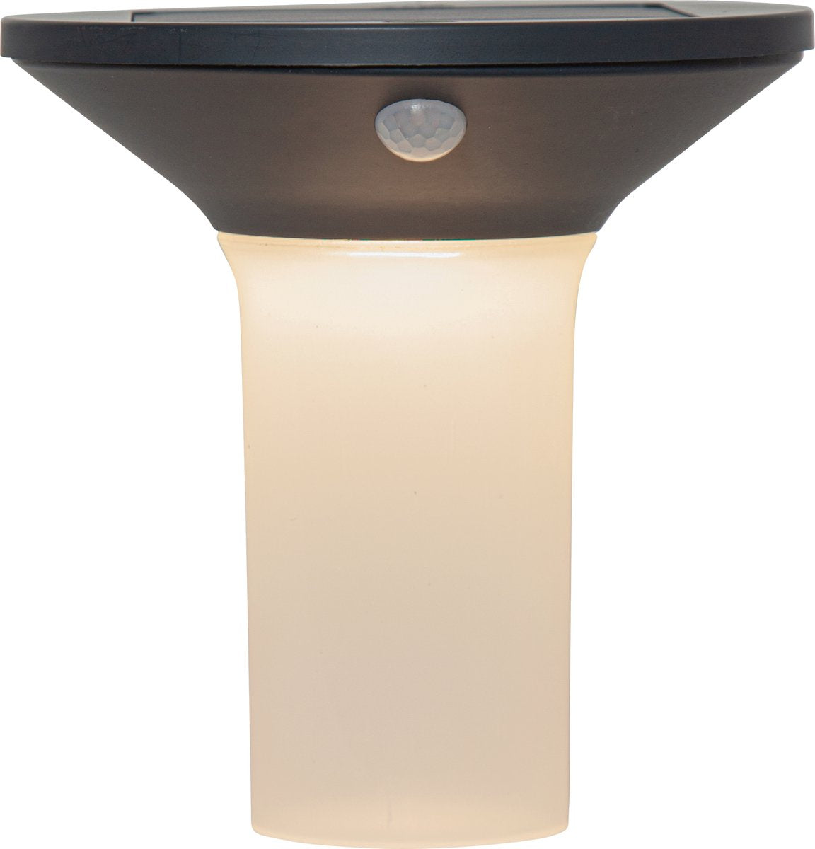 Eglo corbezzola wandlamp buiten - solar - 16 cm - sensor - grafiet wit