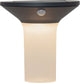 Eglo corbezzola wandlamp buiten - solar - 16 cm - sensor - grafiet wit