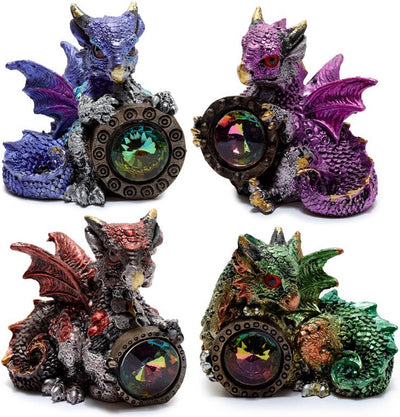 Elementos Gemstone Shield Dragon