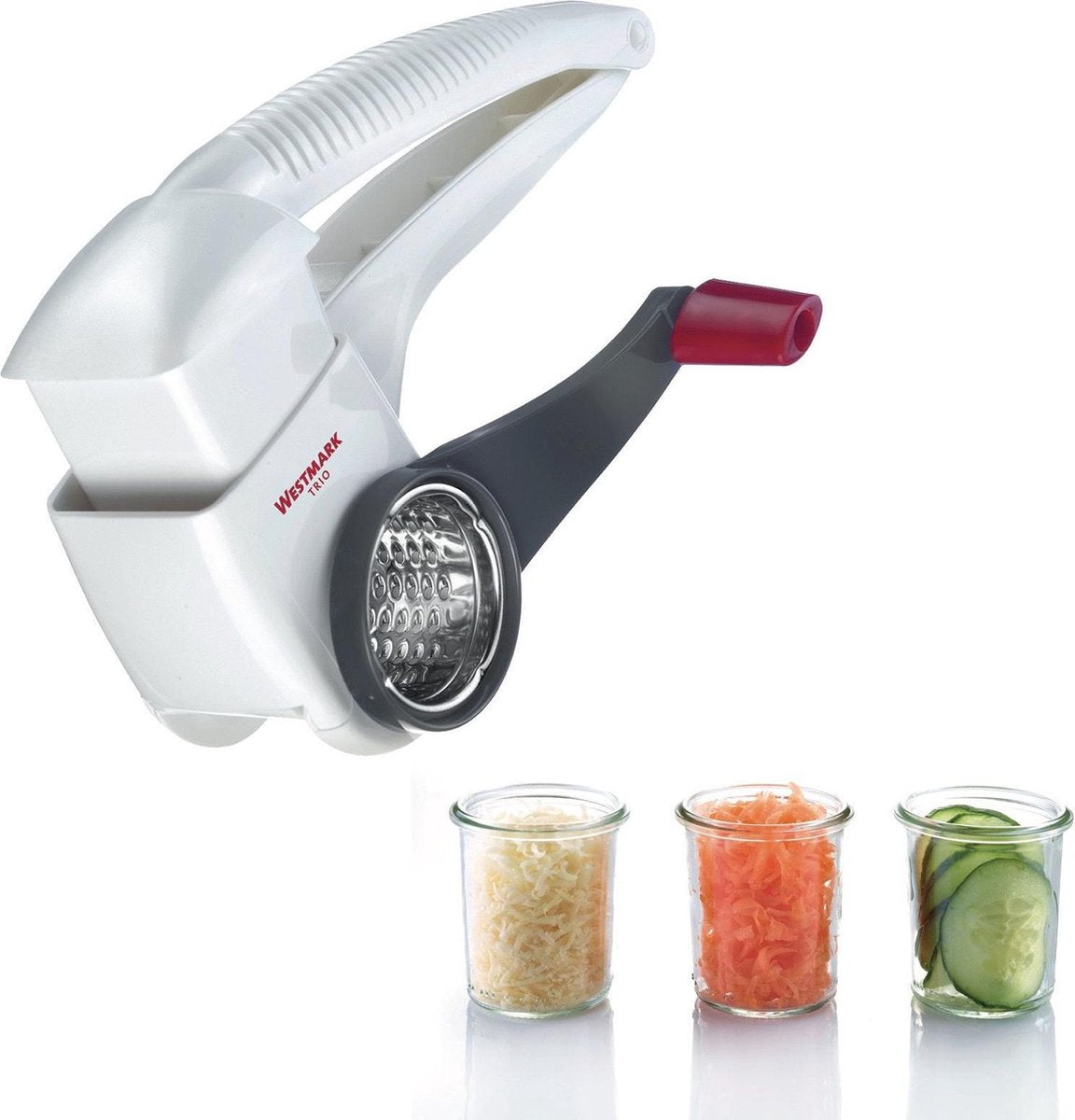 Westmark drum grater trio