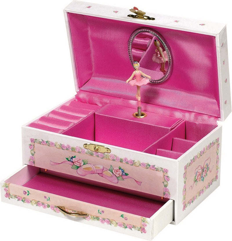 Joyero sin marca con bailarina - caja de música El lago de los cisnes - a partir de 3 años