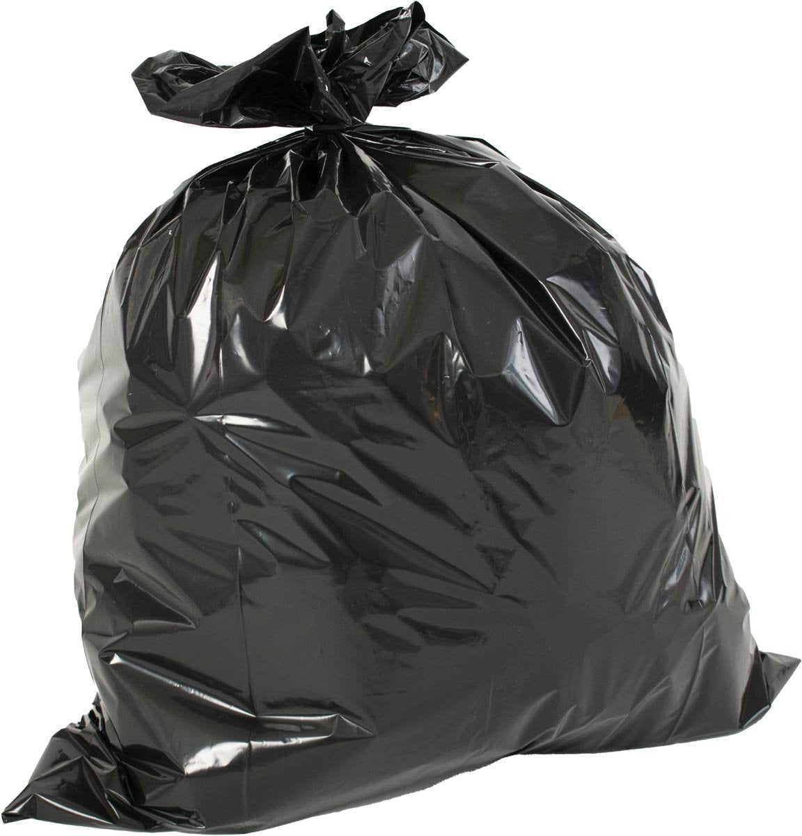Sacco per spazzatura V-part ft 60 x 80 x 0,02 cm, nero, HDPE, 20 rotoli da 20 pezzi