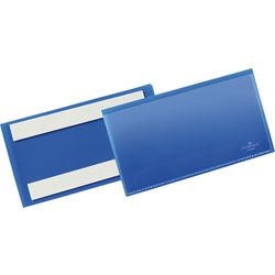 Self-adhesive document sleeve durable 176207 pp dark blue