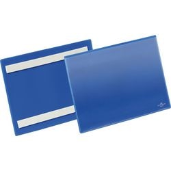 Self-adhesive document sleeve durable 179507 pp dark blue