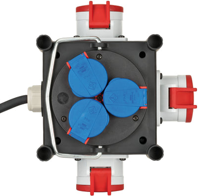 Brennenstuhl Distributore di corrente di gomma compatta BSV 3 ls e 16 2 i