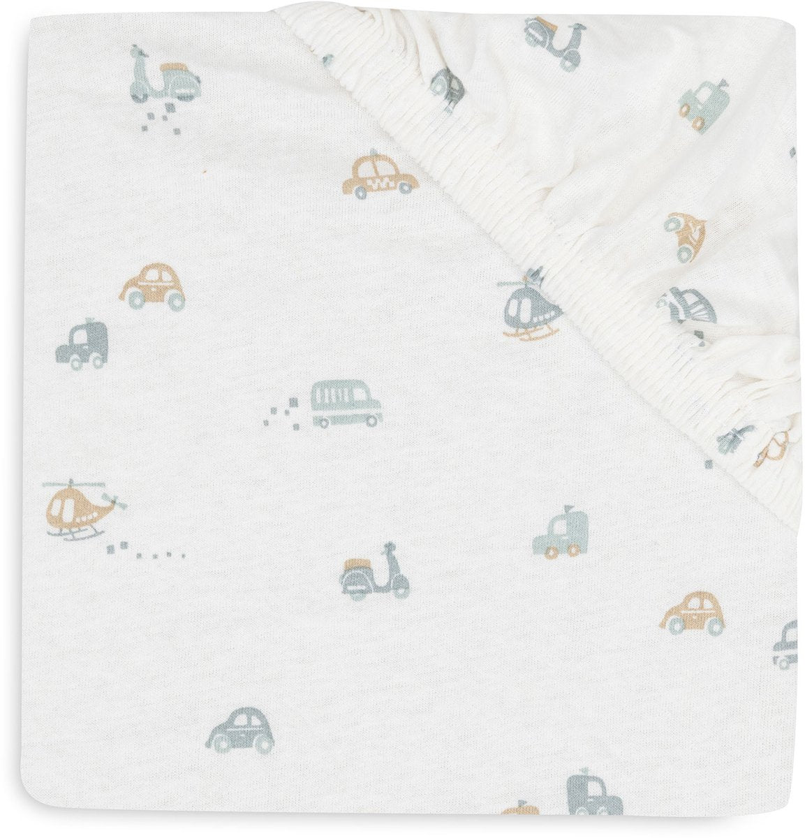 Jollein baby - sábana ajustable jersey 60x120cm - cuna - algodón suave - para llevar