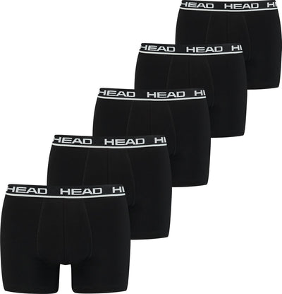 Head boxer shorts black 5-pack-xxl