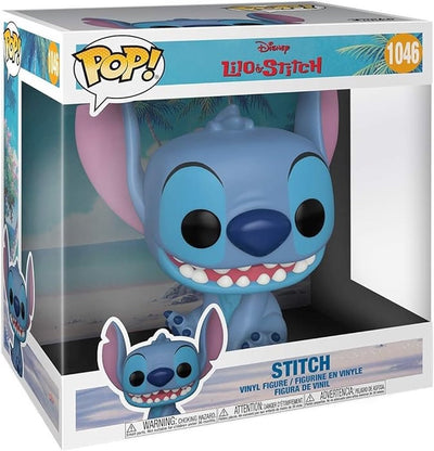 Funko pop jumbo disney: lilo stitch - stitch - pop #1046