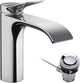 Hansgrohe vivenis ééngreeps wastafelmengkraan 110 met trekwaste chroom