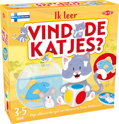 La tattica trova il gioco per bambini dei gattini