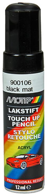 Motip Lakstift Mat Black 900106