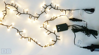 I LED Lumineo si collegano all'avvio compatto bianco caldo 11 m